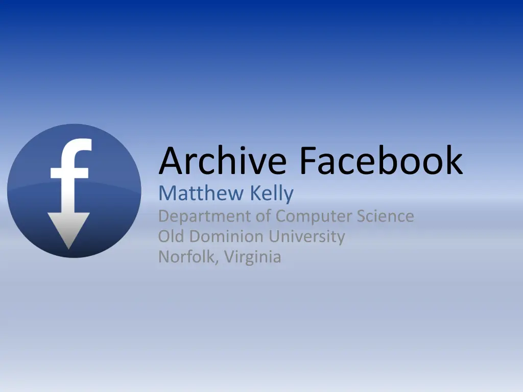 archive facebook matthew kelly department n.w