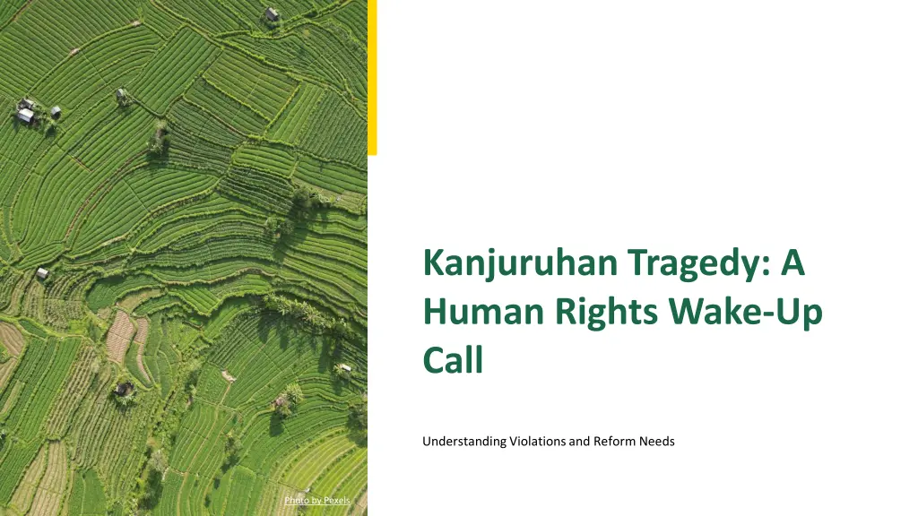 kanjuruhan tragedy a human rights wake up call n.w
