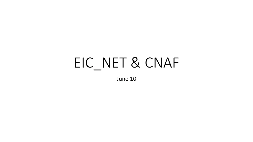 eic net cnaf n.w