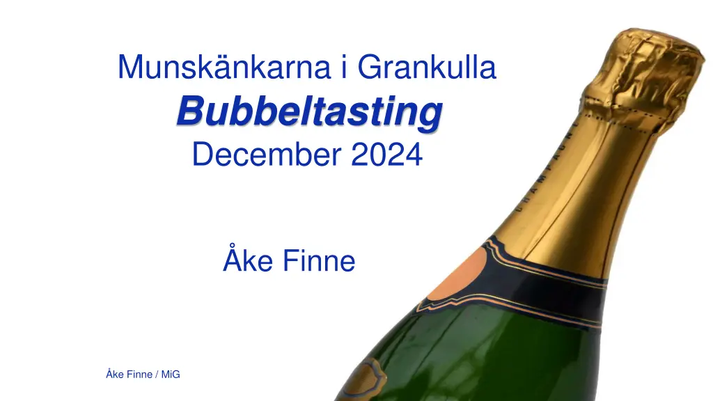 munsk nkarna i grankulla bubbeltasting december n.w