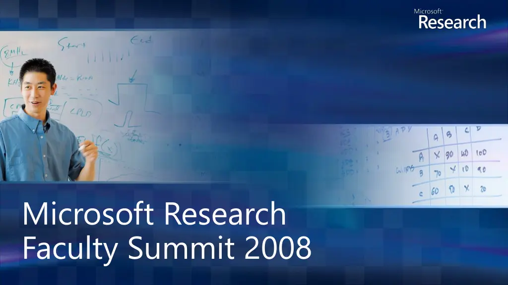 microsoft research faculty summit 2008 n.w