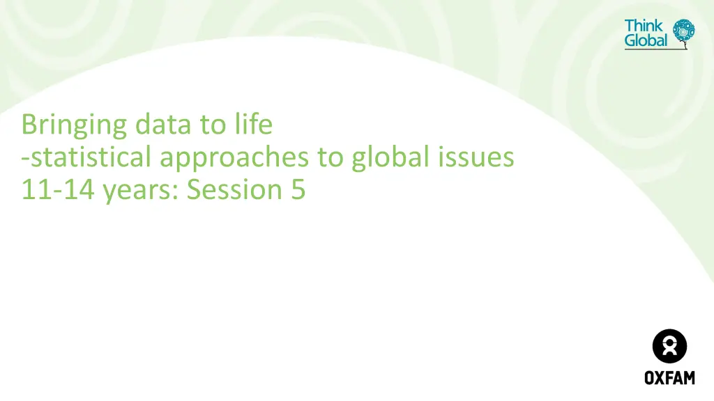bringing data to life statistical approaches n.w
