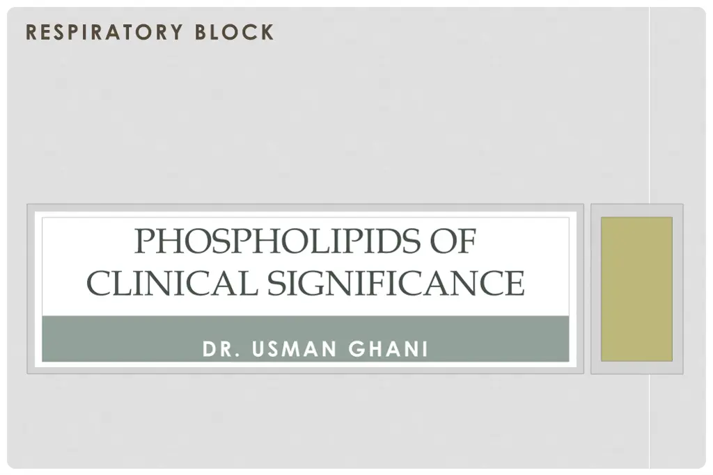 respiratory block n.w