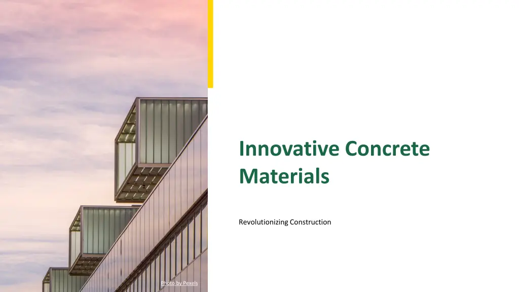innovative concrete materials n.w