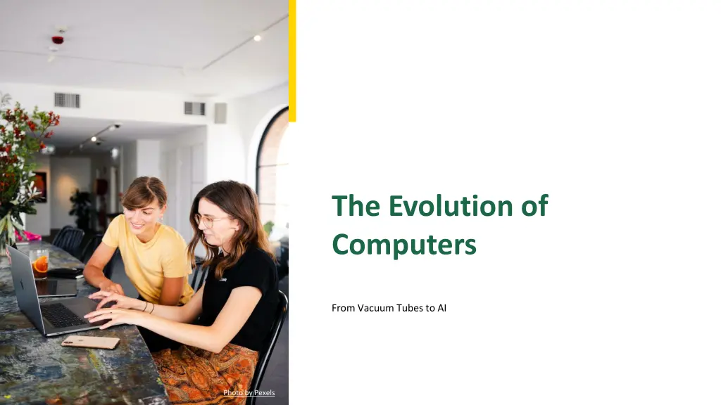 the evolution of computers n.w