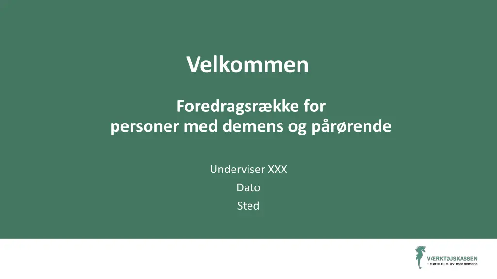 velkommen n.w