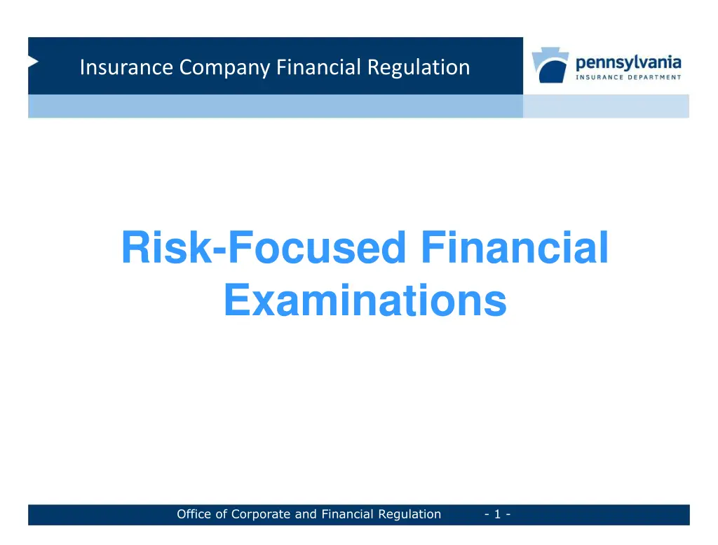 insurance company financial regulation n.w