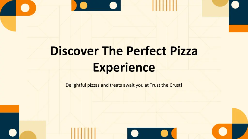 discover the perfect pizza experience n.w