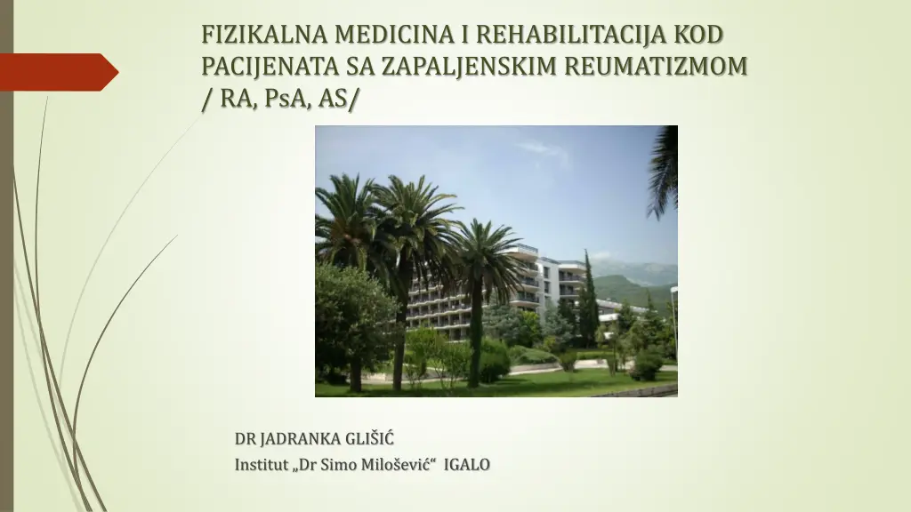 fizikalna medicina i rehabilitacija n.w