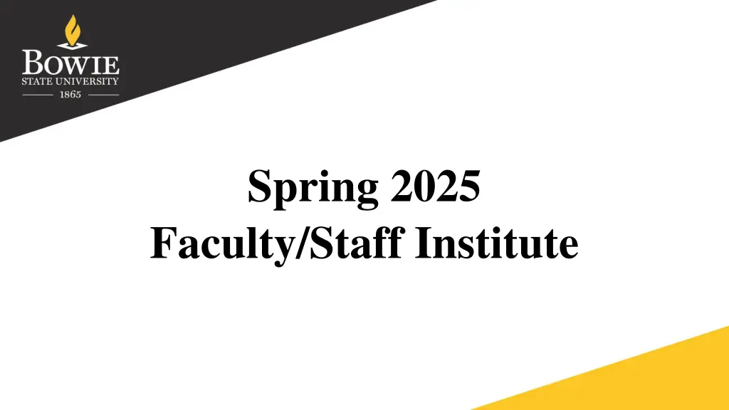 spring 2025 faculty staff institute n.w