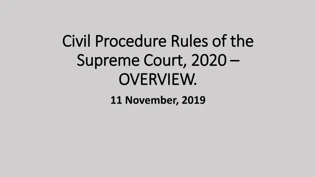 civil procedure rules of the civil procedure n.w