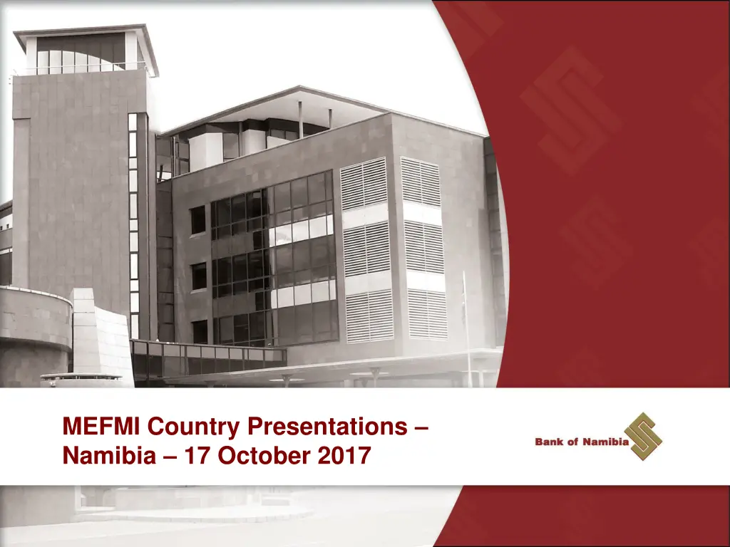 mefmi country presentations namibia 17 october n.w