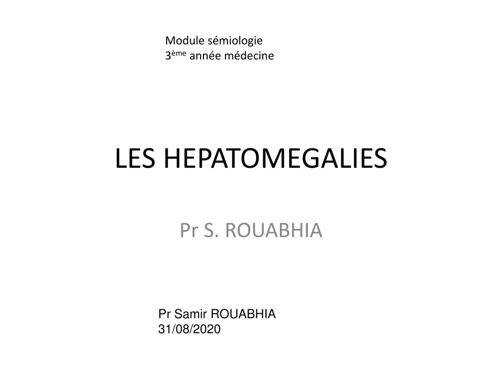 module s miologie 3 me ann e m decine n.w