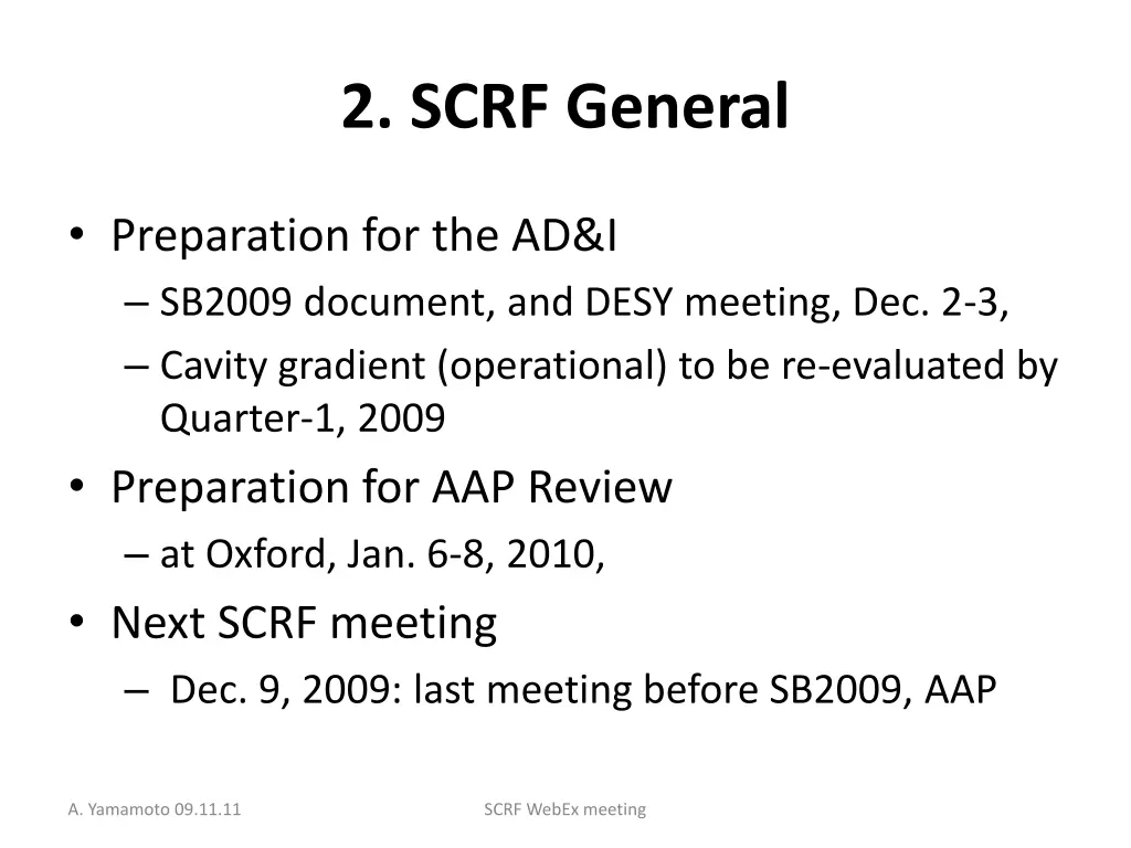 2 scrf general n.w