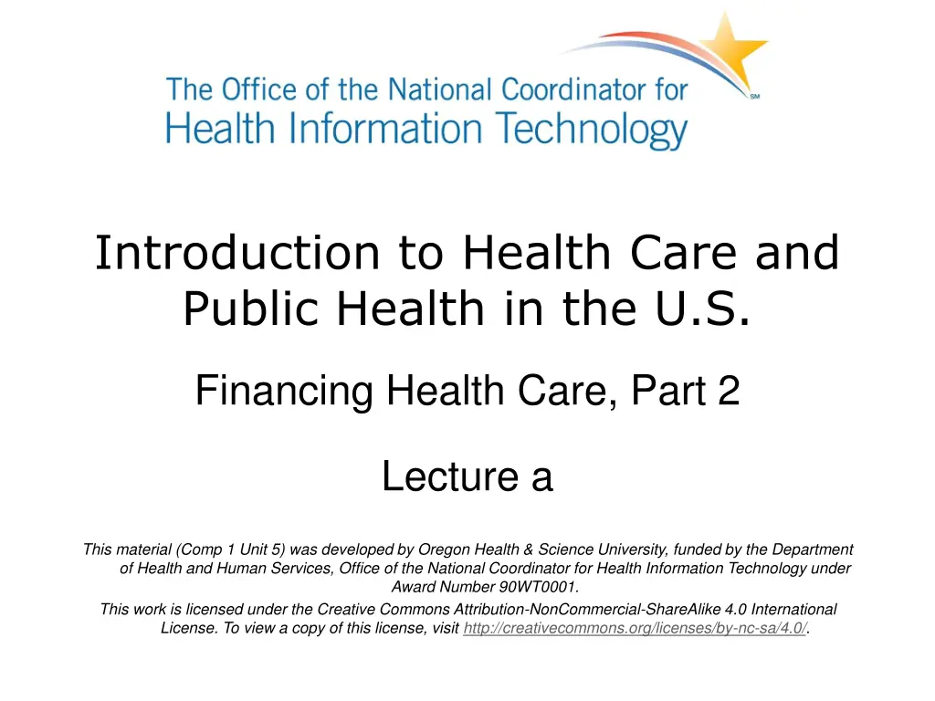 introduction to health care and public health n.w