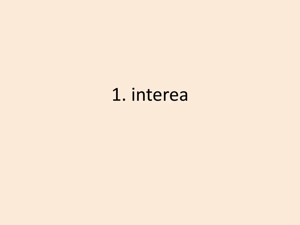 1 interea n.w
