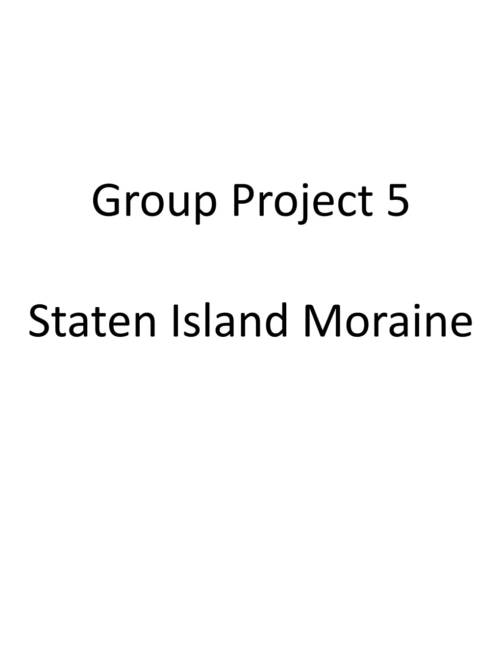 group project 5 n.w