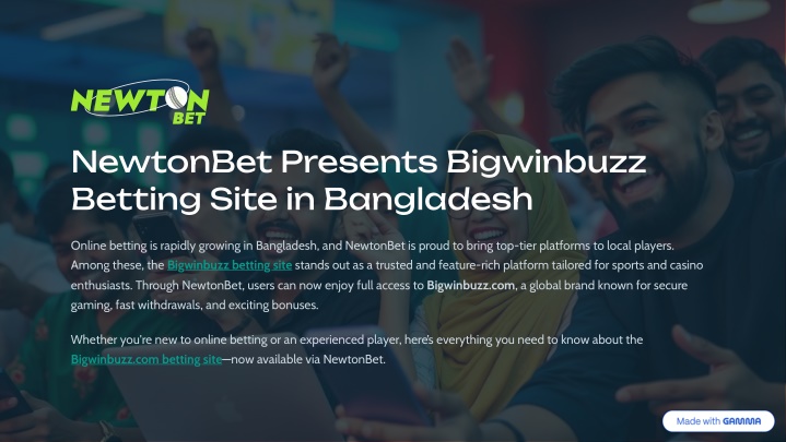 newtonbet presents bigwinbuzz betting site n.w