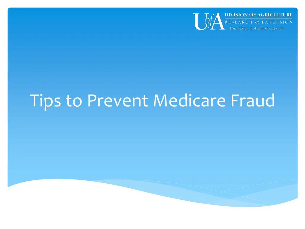 tips to prevent medicare fraud n.w