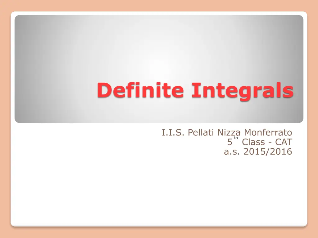 definite integrals n.w