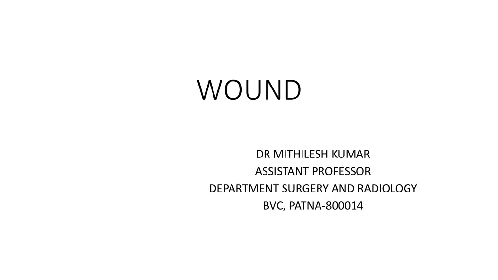 wound n.w