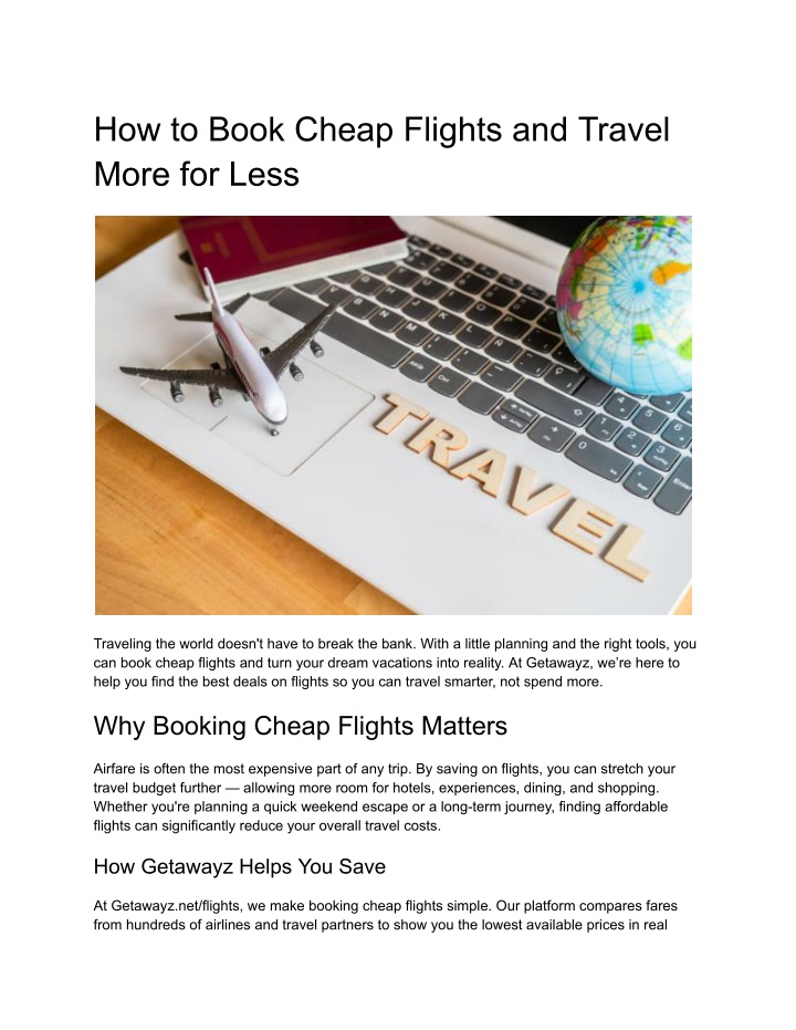 how to book cheap flights and travel more for less n.w