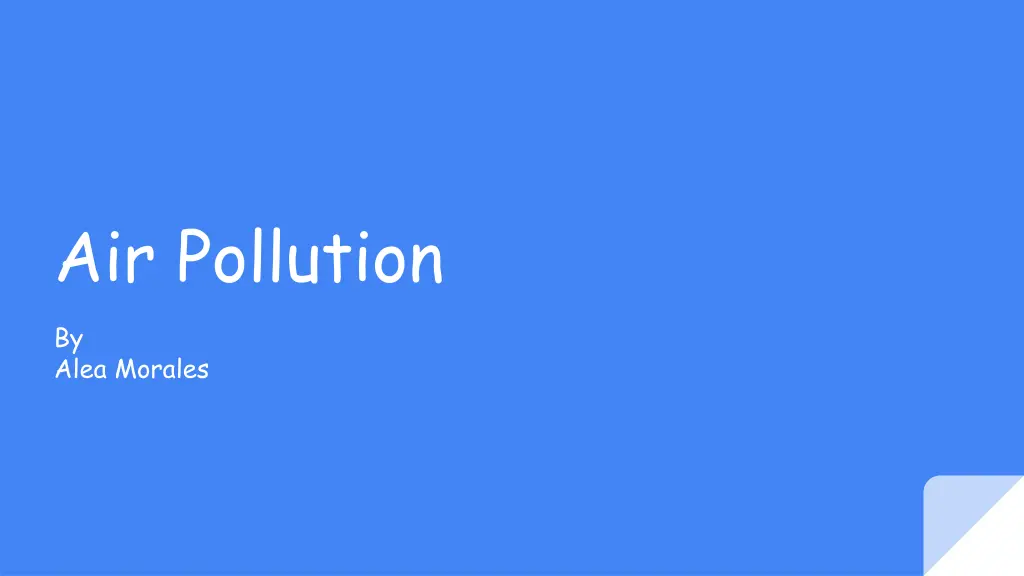 air pollution n.w