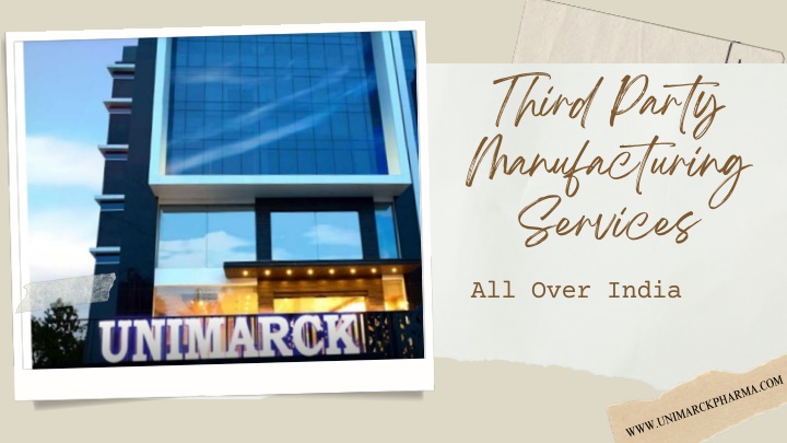 third party manufacturing services all over india n.w