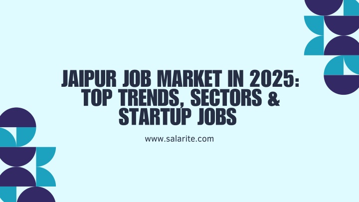 jaipur job market in 2025 top trends sectors n.w