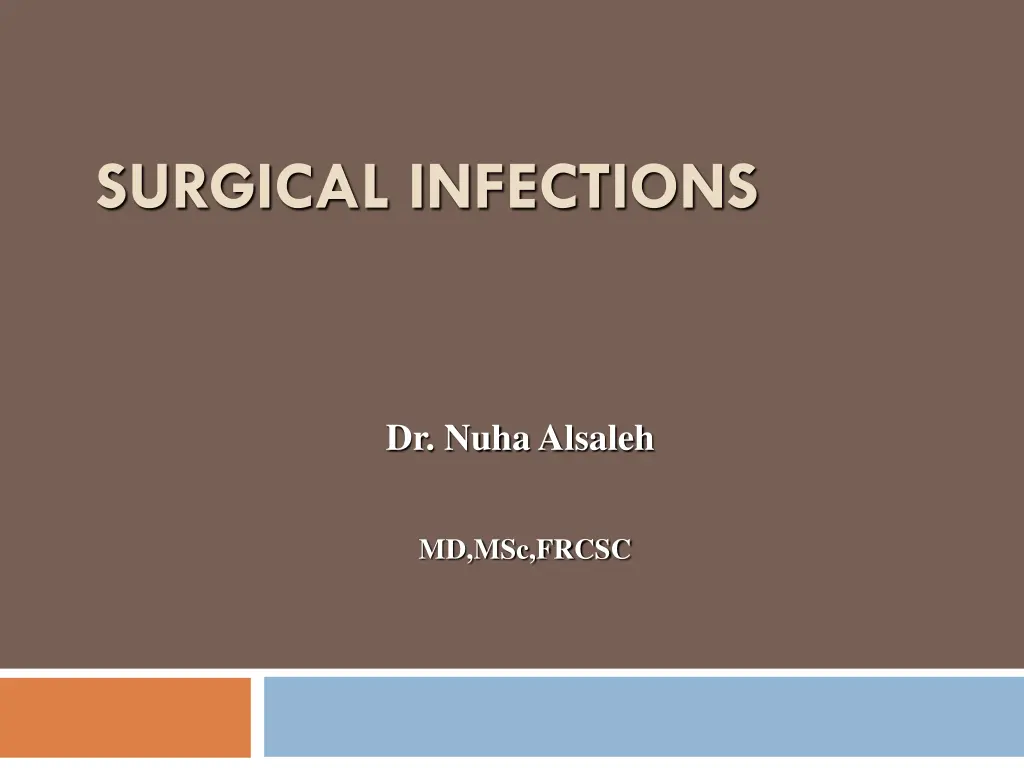 surgical infections n.w