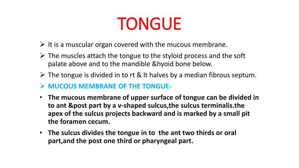 tongue tongue n.w