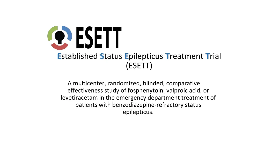 e stablished s tatus e pilepticus t reatment n.w
