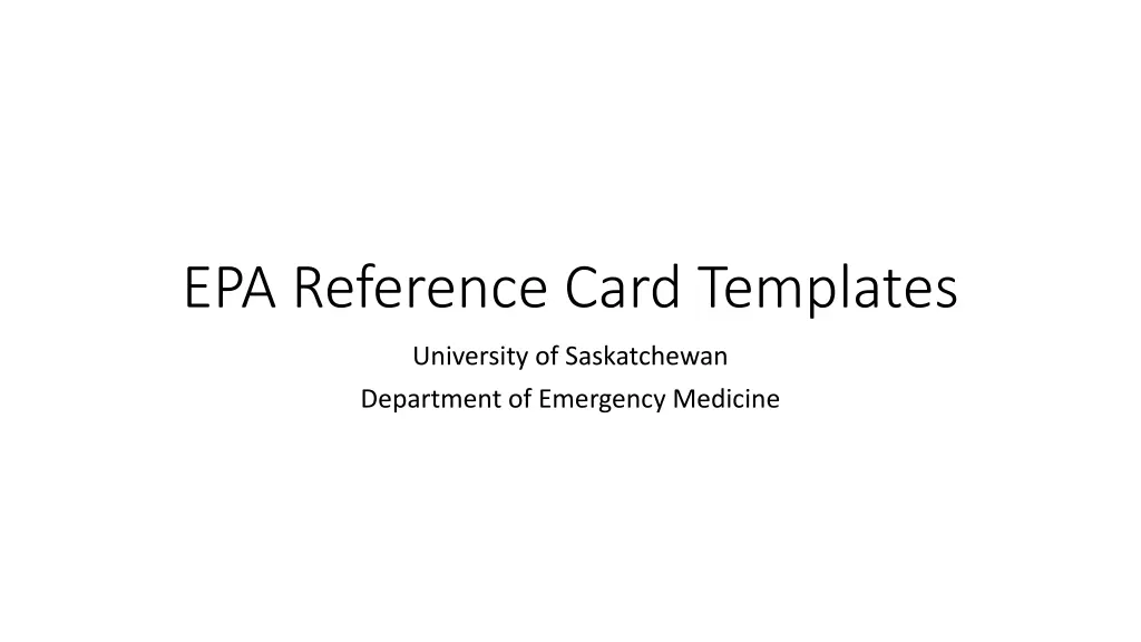 epa reference card templates n.w