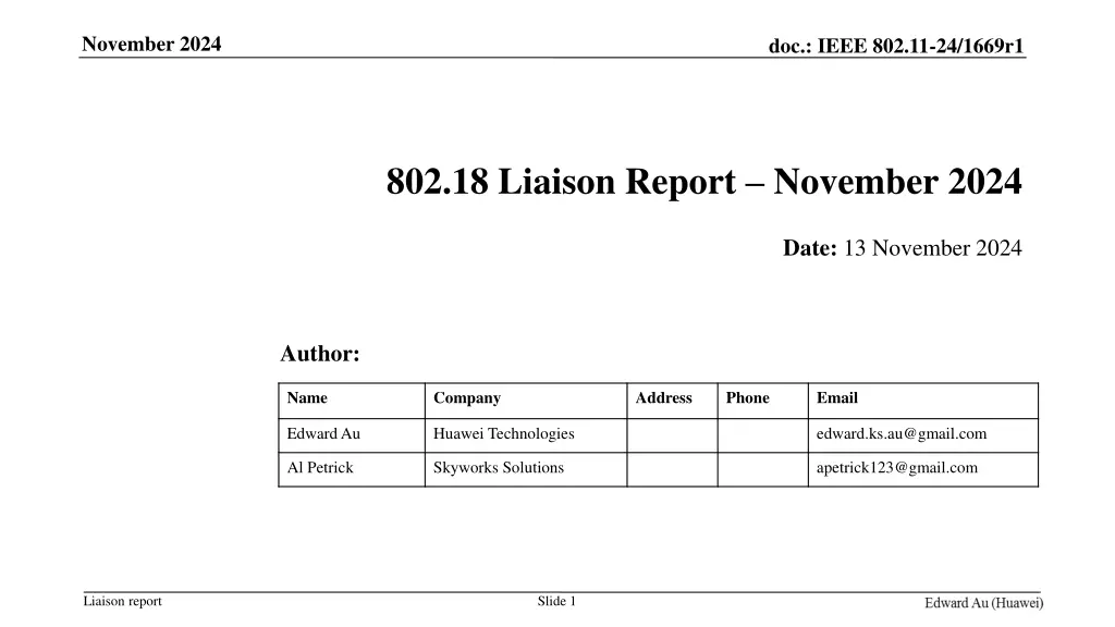 november 2024 n.w
