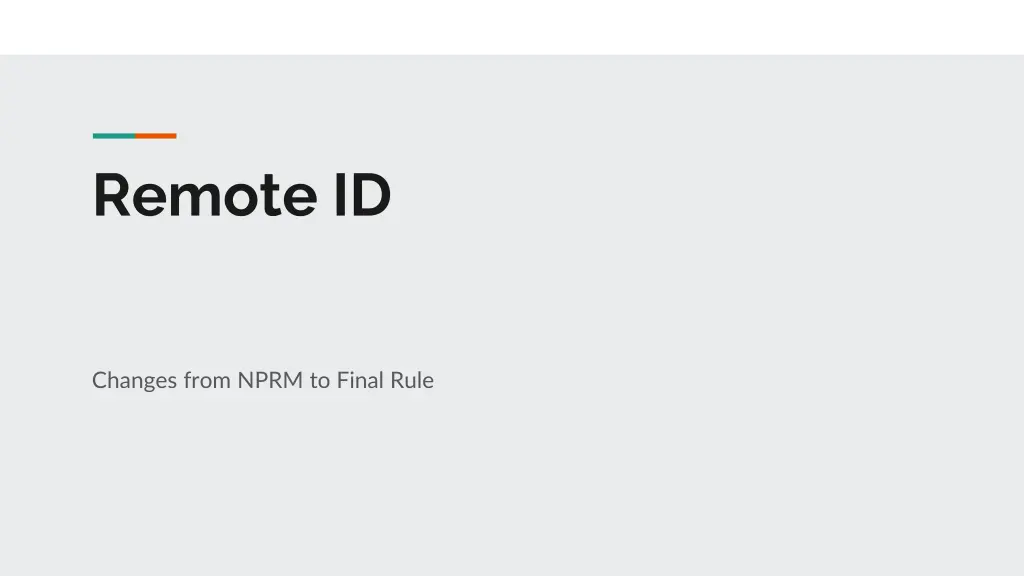 remote id n.w