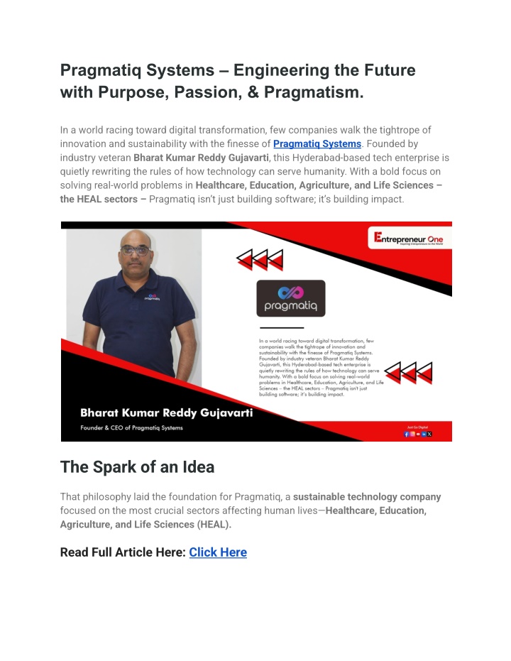 pragmatiq systems engineering the future with n.w