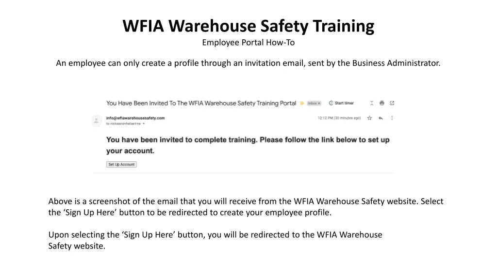 wfia warehouse safety training employee portal n.w