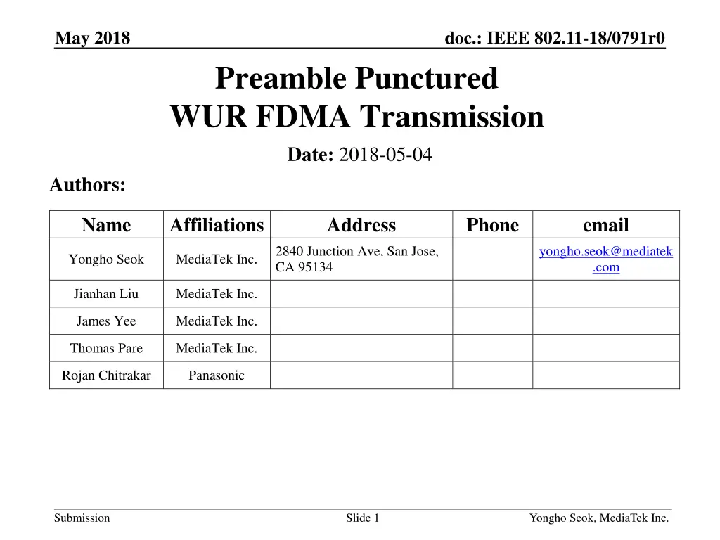 may 2018 n.w