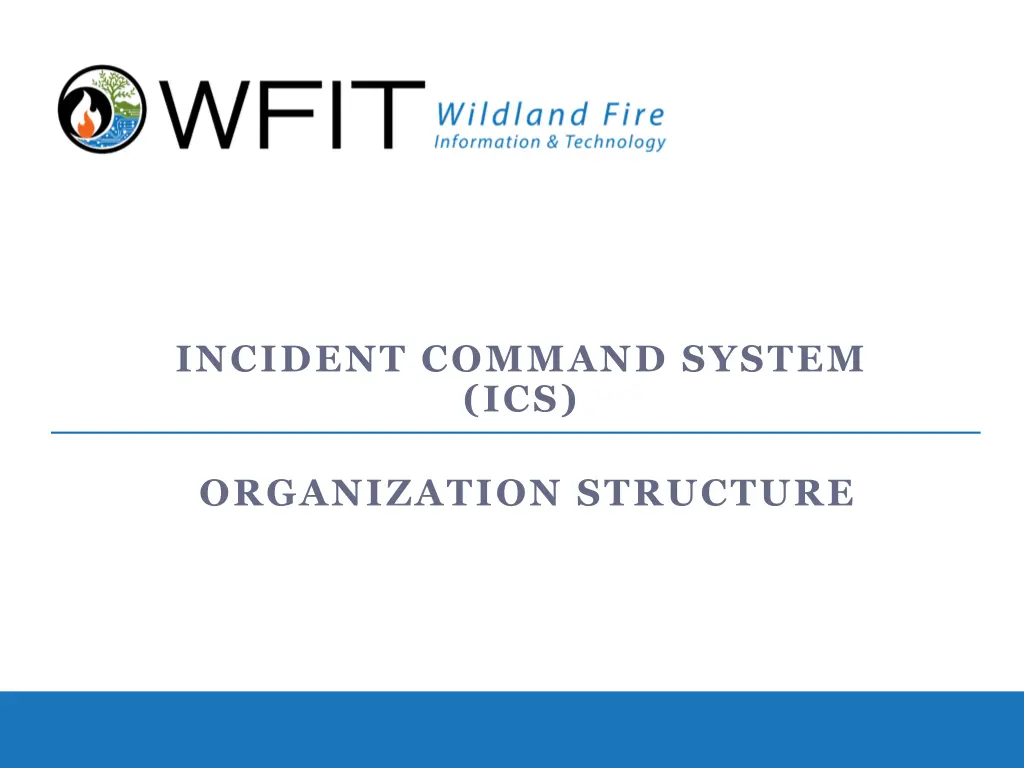 incident command system ics n.w