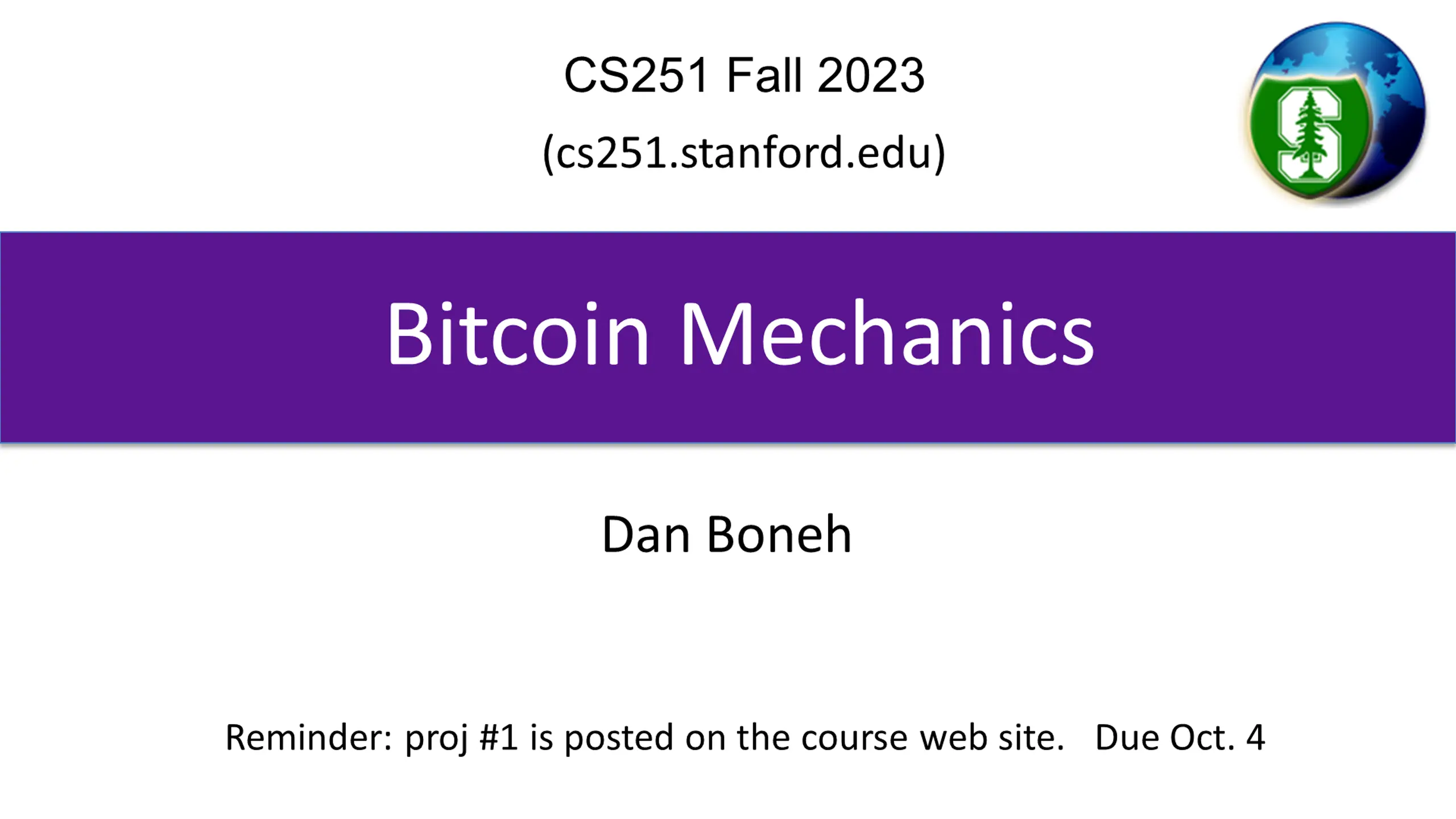 Bitcoin Mechanics