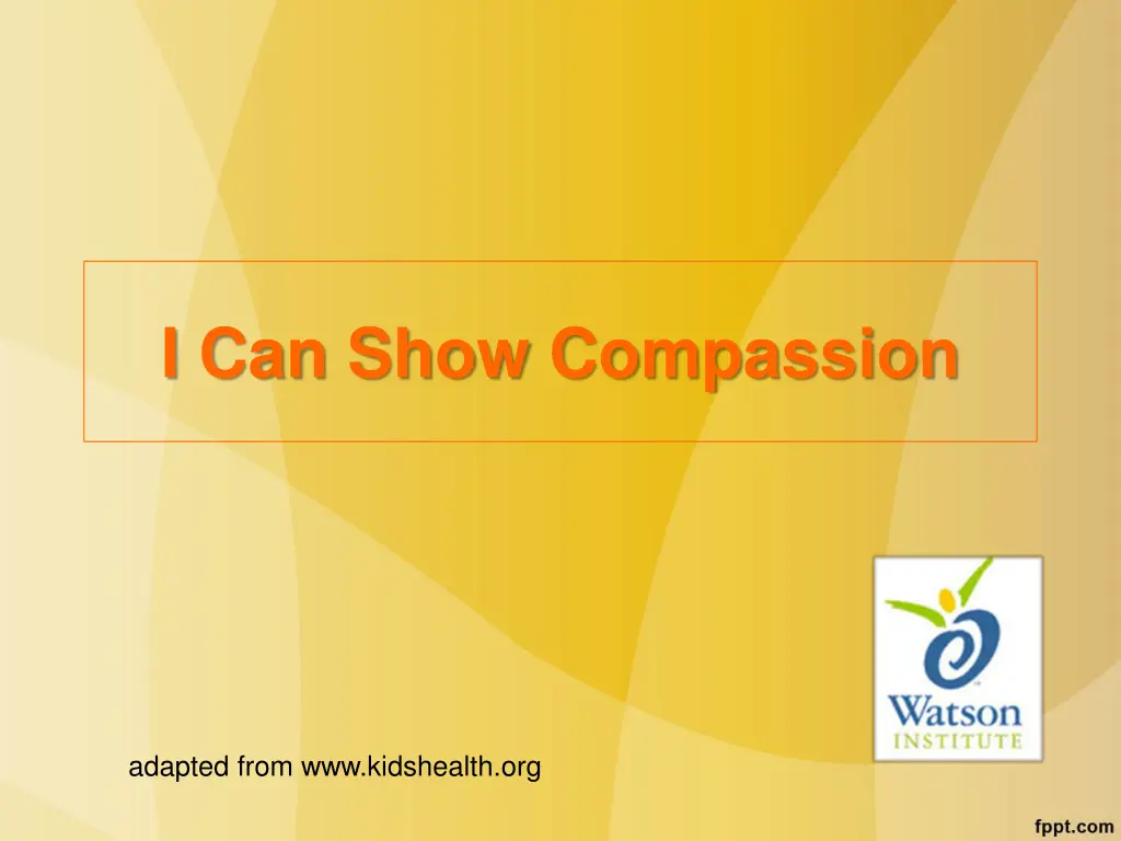 i can show compassion n.w