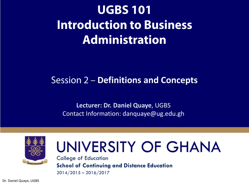 definitions and concepts n.w