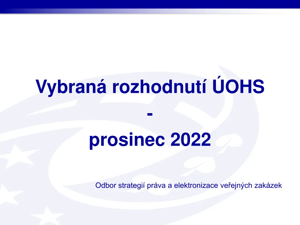 vybran rozhodnut ohs prosinec 2022 n.w