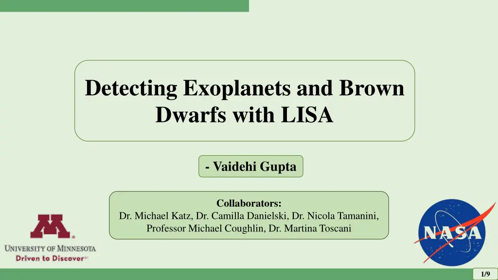 detecting exoplanets and brown dwarfs with lisa n.w