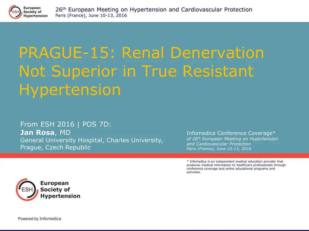 26 th european meeting on hypertension n.w