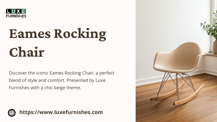 eames rocking chair n.w