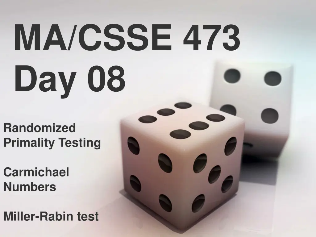 ma csse 473 day 08 n.w