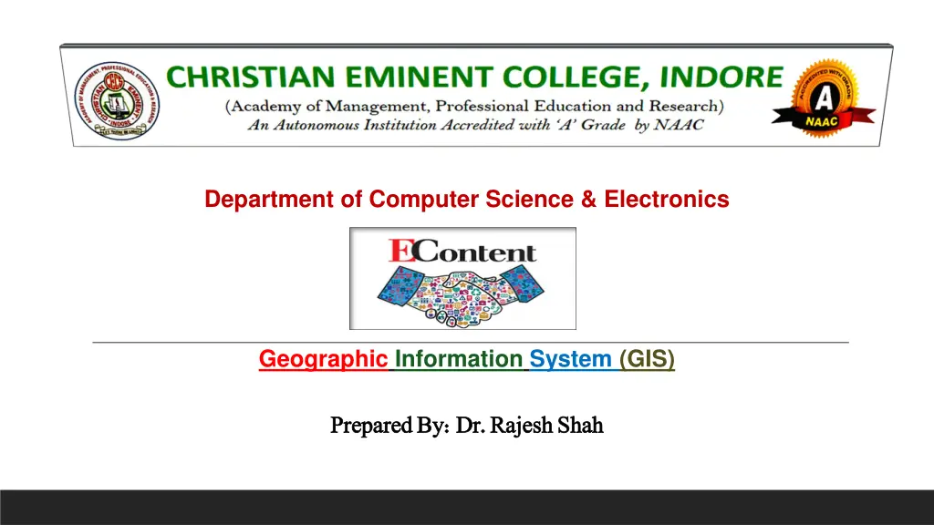 department of computer science electronics n.w