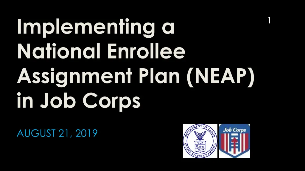 implementing a national enrollee assignment plan n.w
