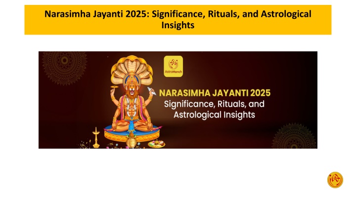 Narasimha Jayanti 2025  Significance, Rituals, and Astrological Insights